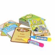 Cl Educational Toys Magic Flashcard Water Pen Doodle Drawing Alphabet Color Water Pen