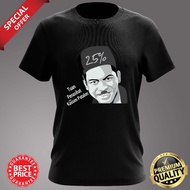 BAJU P.RAMLEE TUAN PENASIHAT 25% ROUND NECK COTTON T-SHIRT