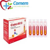 Calcium B12 box of 20 tubes of 10ml - vitamin supplement - Improves calcium deficiency