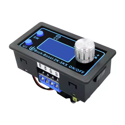 ZK-5KX DC DC Buck Boost Converter CC CV 6-30V 5A 80W 5V 6V 12V 24V Power Module Adjustable Regulated