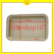 Rectangular non-stick baking tray 28.5x18x2cm