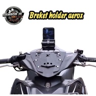 HP Latest Bracket Holder Bracket GPS Mobile Phonehp Aerox 155 Aerox Connected Aerox Alpha 2025