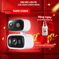 TP-Link Tapo C246D Indoor and Outdoor Security Camera | Two Lenses | Wide Angle 125