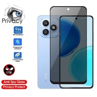 Honor X8d 2Pcs Privacy Screen Protector Tempered Glass For Honor X8d X5c Plus X5cPlus HonorX8d X8 d 