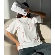 Tshirt Coquette versize Ribbon