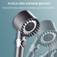 3 Mode Functions High Pressure Water Saving Shower Head / Adjustable Powerful Rain Showerhead / Massage Shower Spray Nozzle/ Bathroom Accessories