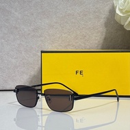 FEN * Metal Fashion Polarized Color-changing Ladies Small Frame Sunglasses Driving Fishing Night Vis