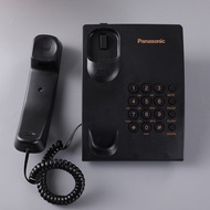 Panasonic โทรศัพท์บ้าน KX-TS500MX Telephone โทรศัพท์สำนักงาน โทรศัพท์บ้าน หมายเลขผู้โทรแบบมัลติฟังก์ชั่น ไม่ต้องใช้แบตเตอรี่