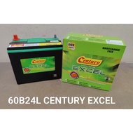 [ Installation Provided ] 60B24L | NS60LS / LST ] CENTURY EXCEL | Car Battery Bateri Kereta |