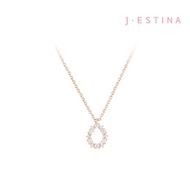 JESTINA LaLa J Silver925 Necklace Rose Gold Plated Womens Gift Korea IU K-Pop