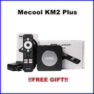 Mecool KM2 Plus | Android 11.0 | Google Certified | Netflik Certified | 4K Ultra HDR | Android TV | RAM 2GB | ROM 16GB