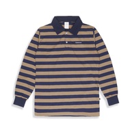 Easternwood Rugby Shirt Long Sleeve POLO Shirt Striped Long SleevePOLO Rugby Polo Shirt
