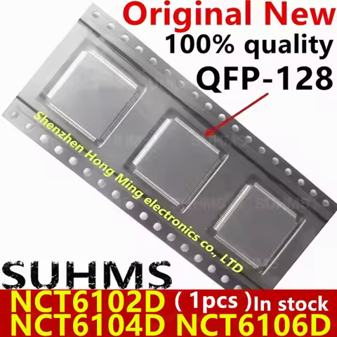 (1piece) 100% New NCT6102D NCT6104D NCT6106D QFP-128