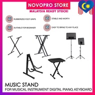 Music stand for Musical Instrument Digital piano, Keyboard, Guitar, Electronic guitar