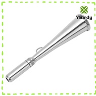 YRBWDYZDH Handheld Foghorn, Silver Removable Mouthpiece Boat Fog Horn, Safety Equipment 304 Stainles