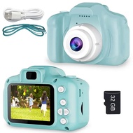 8GB32GBMini Children Cartoon Camera Taking Photos Videos Music Playback Baby Cartoon Toys Mini Camer