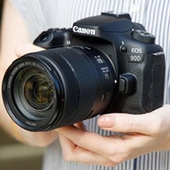帶原盒 3電1鏡2叉機 Canon 佳能 EOS 90D 單反 相機 camera lens 連18-135mm鏡頭及大量配件