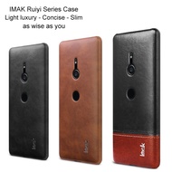 [SG] Sony XZ3 Leather Case Full Coverage Casing Premium Xperia Black Brown