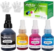 BTD60 Inks for Multifunctional Printers 4 BTD60BK Black inks-BT5001Y BT5001C BT5001M Compatible HL-T