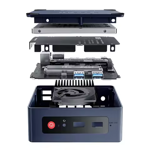 Beelink Mini S Mini PC Jasper Lake Processor N5095 8Gb DDR4 128Gb SSD Win11 Pro Desktops for School 