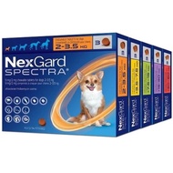 Nexgard Spectra Anti Tick & Flea with Sticker for Dogs Sold per Box exp11/2026