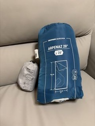 Decathlon Quechua Arpenaz 20° Sleeping Bag露營睡袋連枕頭
