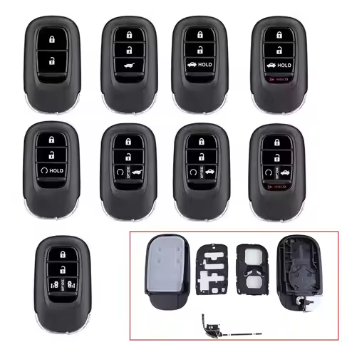 Car Key Fob Case Shell Housing for Honda CR-V Civic Accord HR-V CR-V CRV HRV Fit City Odyssey XRV Hr