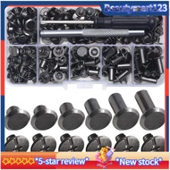 Chicago Screw Leather Rivets Assorted Screw Rivets M5 Chicago Binding Screws for Decorating PU Craft