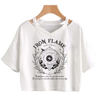 Fourth Wing tshirt women funny Y2K summer t-shirts female harajuku y2k designer clothes