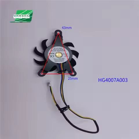 Cooling fan for FIREBAT Naruto Seiken A8 HG4007A002 HG4007A003 5V 43X43X25MM MACHENIKE Creator MINI2