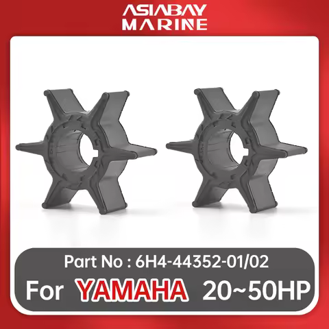 6H4-44352-01 Water Pump Impeller For Yamaha Outboard Motor Engine 20hp 25hp 30hp 40hp 50hp Ship Boat