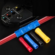 Package of 100 BV plastic-coated straight wire connectors of all types BV1.25, BV2, BV5.5, convenien