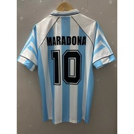 AAA [New Style]1996 Argentina MARADONA BATISTUTA High-Quality Retro Soccer Jersey Custom AAA Y2KY