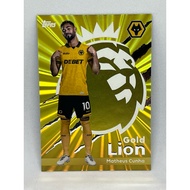Topps 2025 Football Card-2026 Chrome Gold Lion Matheus Cunha