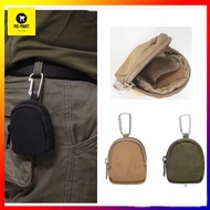 Tactical EDC Pouch Key Wallet Holder Men Coin Purses Pouch Bag Keychain Zipper Pocket Outdoor Key Fu