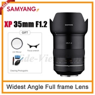 Samyang XP 35Mm F1.2 Widest Angle Full Frame Lens For Canon EF SLR Camera Like 450D 500D 650D 700D 750D GavinEdisonbZnQ