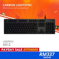 Logitech G512 CARBON LIGHTSYNC Mechanical Gaming Keyboard