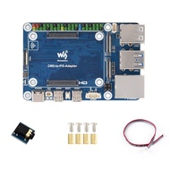 for CM5 to Pi 5 Adapter with GPIO 4-Ch USB Interface Supports Microphone Connection for RPi 5