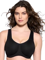 Paramour Body X Underwire Sports Bra (Black, 44DDD)