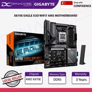 Gigabyte X870E EAGLE X3D WIFI7 ATX AMD AM5 DDR5 Motherboard