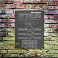 JOY DIVISION UNKNOWN PLEASURE ALBUM POSTER - HOME DECORATION WALL DECORATION WOODEN POSTER