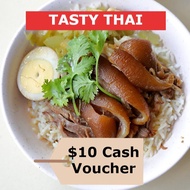 [Tasty Thai- Bukit Batok] $10 Cash Voucher [Dine-in/Takeaway] [Redeem in store]
