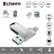 Kingston Original USB Flash Drive 128GB/256GB/512GB/1TB/2TB USB 3.0 Gen 1 Series U Disk Data Storage