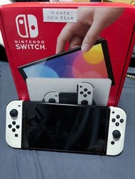 二手｜switch oled白色主機