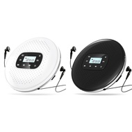 F6Portable CD Walkman Rechargeable Intelligent Touch Screen CD Player Digital Display Stereo Speaker