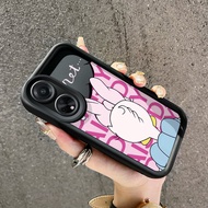 Case For OPPO A98 5G F23 5G A1 5G Soft Silicone Shockproof Mobile Phone Women Donald Duck Minnie Fig