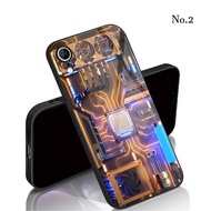 (CC115) Softcase GLASS IPHONE XR CASING HP GLOSSY CASING IPHONE XR Protective HP IPHONE XR