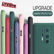 LYViDre Liquid Silicone Soft Phone Case For Oneplus 9 8 7 Pro 7T 6 6T 5 5T Luxury Original Cover One Plus 7 T Shockproof Rubber Protection Case
