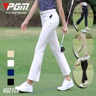 PGM Golf Spring and Autumn Sports Women's Pants Waterproof Elastic Horn Pants