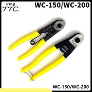 TSUNODA TTC WC-150/WC-200 Cable cutter with spring 1 pc 150/200mm Japan original heavy duty wire rop